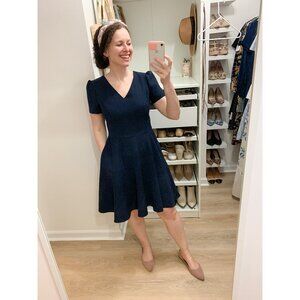 Gal Meets Glam Kate Dress in Navy